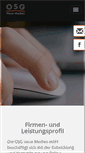 Mobile Screenshot of osgmbh.de